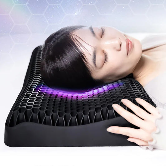 安眠ジェル枕・ハニカム構造 SOOMIN PILLOWブラック
