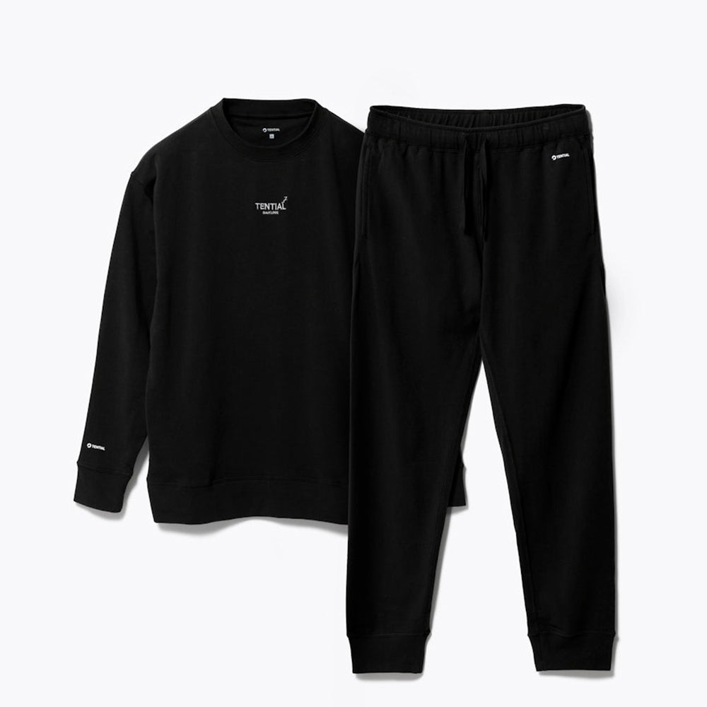 【一般医療機器】リカバリーウェアBAKUNE スウェット上下　ブラック（Unisex M）