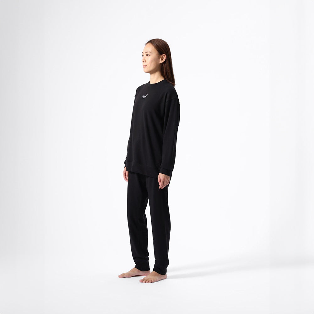 【一般医療機器】リカバリーウェアBAKUNE スウェット上下　ブラック（Unisex M）