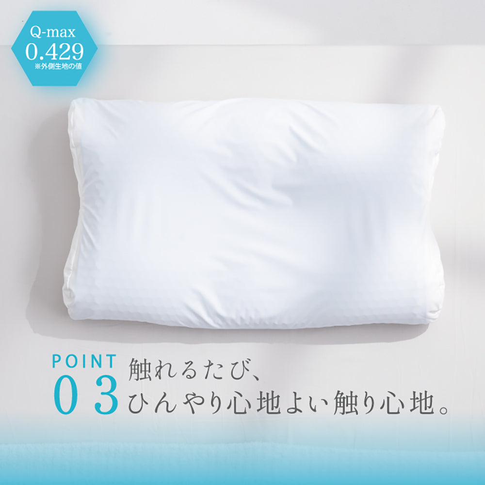 cocochi factory　ひんやりフィットする熟睡枕 Lupo
