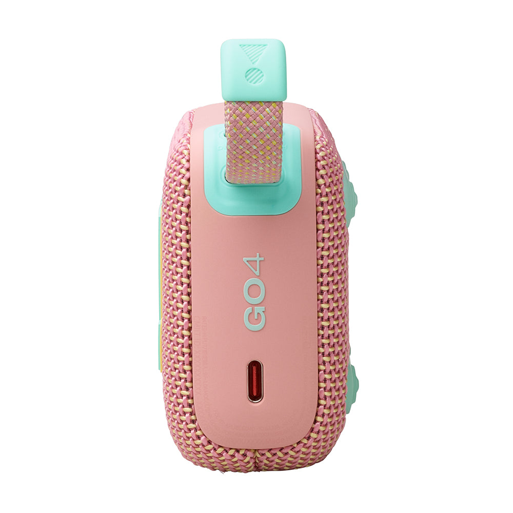 JBL　ウルトラポータブルBluetoothスピーカーGo 4　SWASH PINK