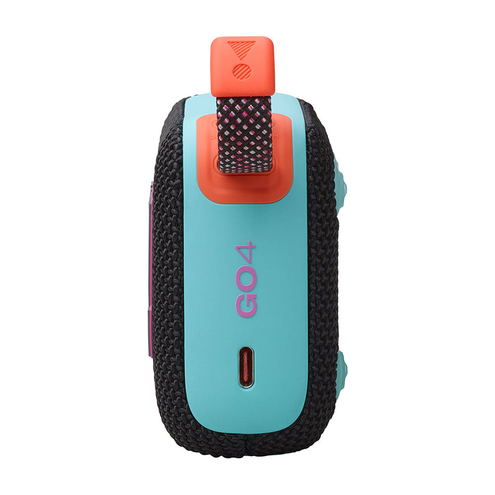 JBL　ウルトラポータブルBluetoothスピーカーGo 4　FUNKY BLACK