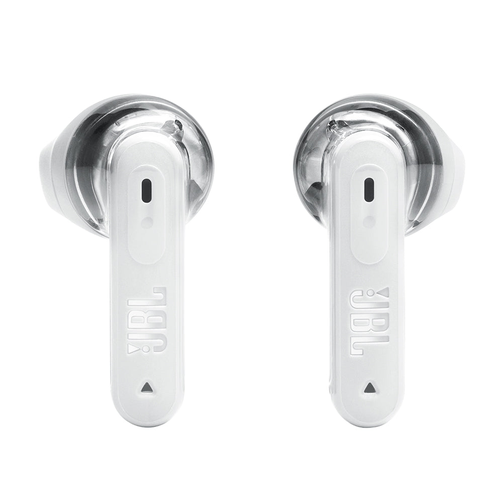 JBL　2ウェイハイブリッドノイズキャンセリング完全ワイヤレスイヤホン　Tune Flex 2 Ghost Edition　ホワイト