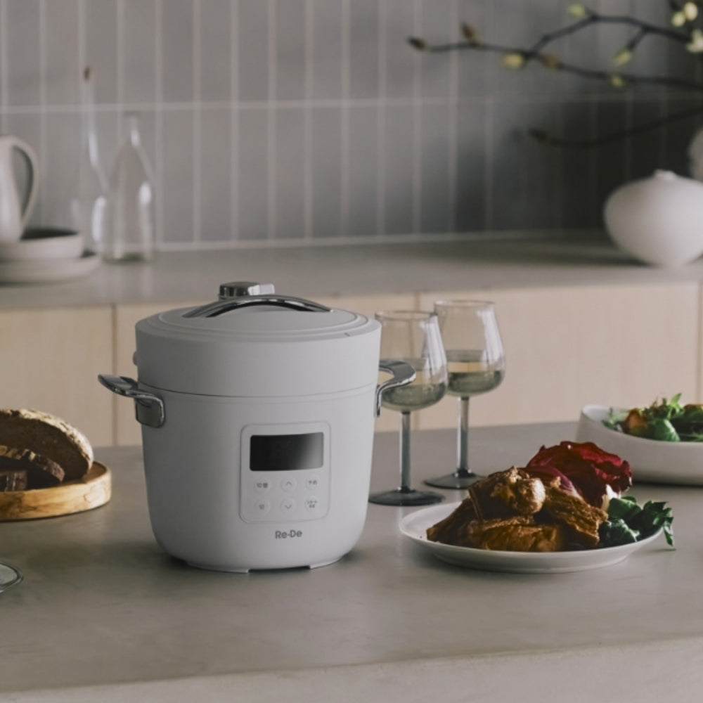 Re･De Pot 電気圧力鍋 2L ホワイト