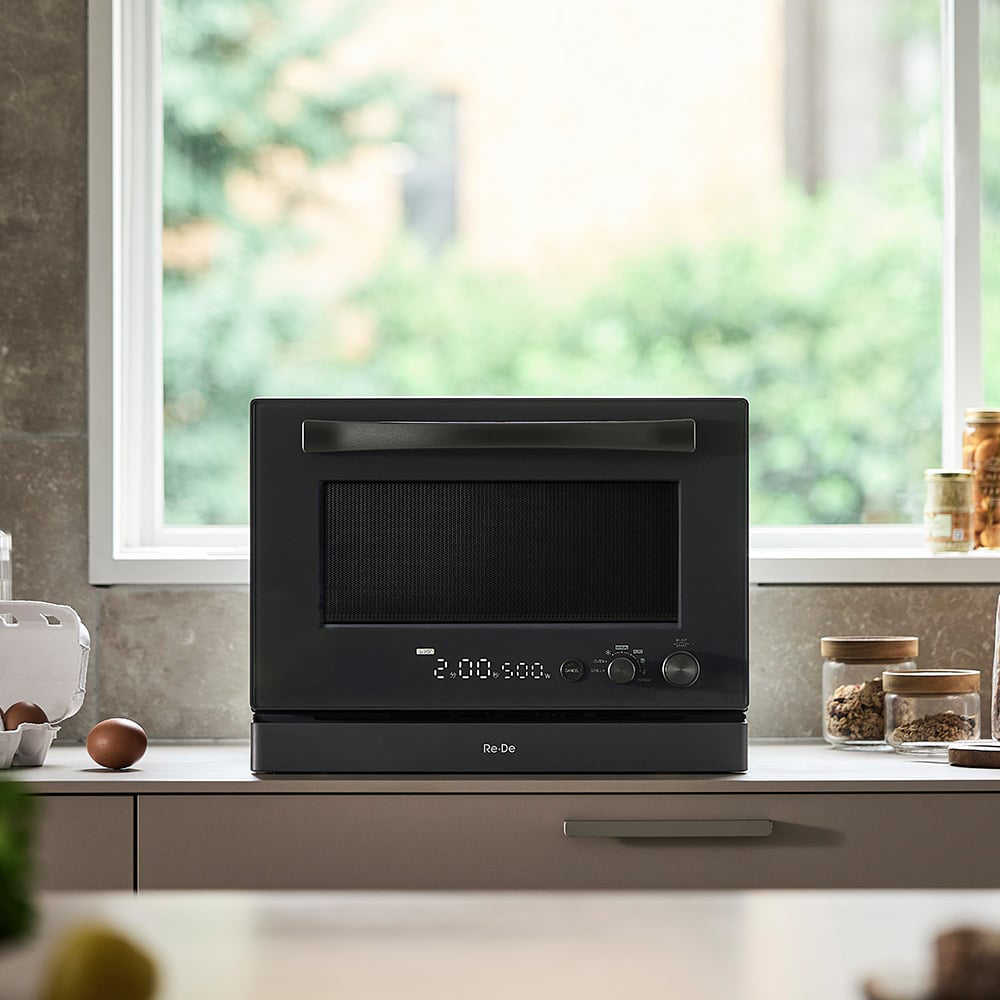 Re・De Range オーブンレンジ ブラック