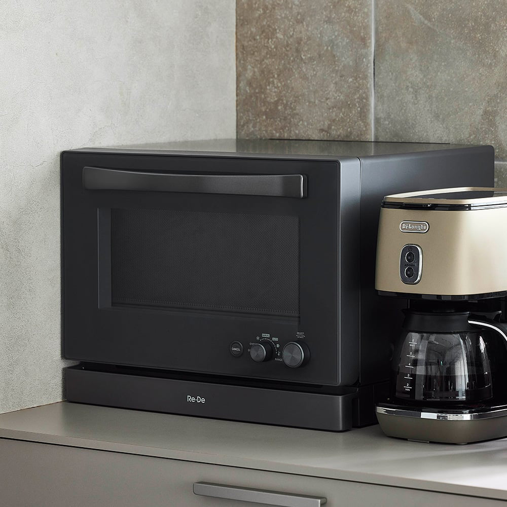 Re・De Range オーブンレンジ ブラック
