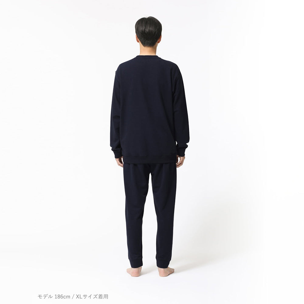 リカバリーウェア BAKUNE スウェット 上下 ネイビー (Men'S_M)