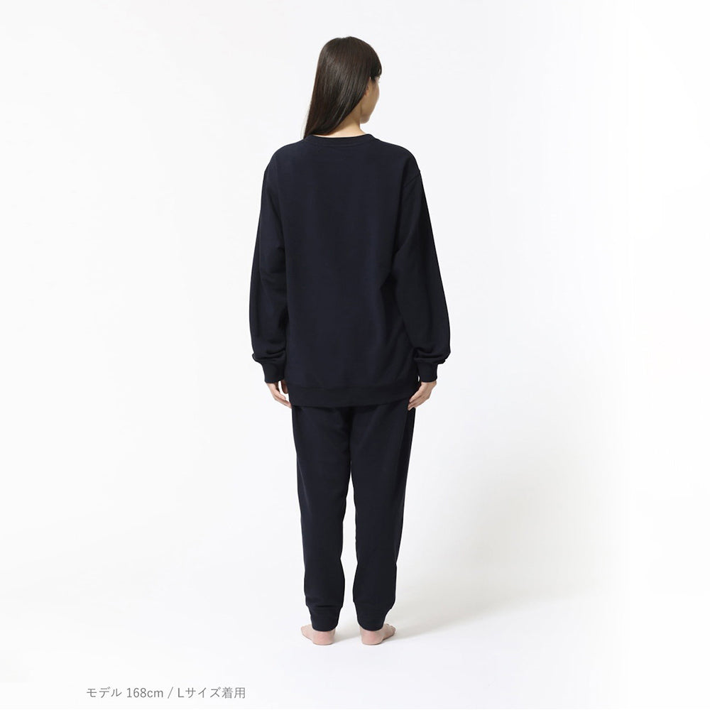 リカバリーウェア BAKUNE スウェット 上下 ネイビー (Women’s_S)