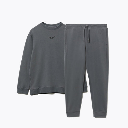 リカバリーウェア BAKUNE スウェット 上下 ダークグレー (Men'S_2XL)