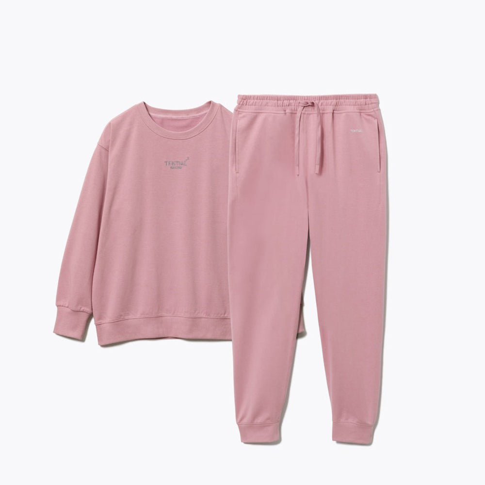 リカバリーウェア BAKUNE スウェット 上下 ピンク (Women’s_L)