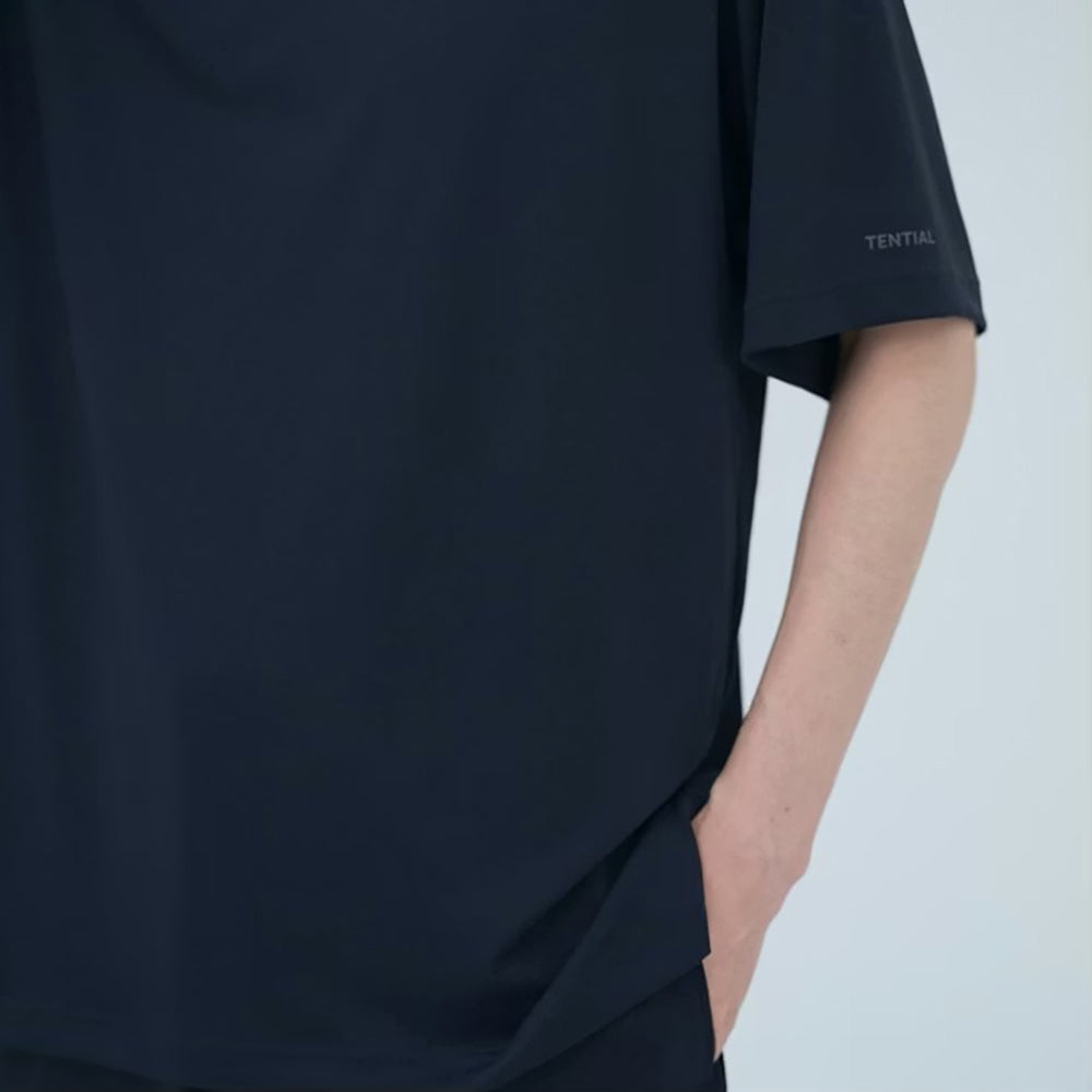 リカバリーウェア BAKUNE Dry Men's 半袖上下セット ネイビー XL 【一般医療機器】