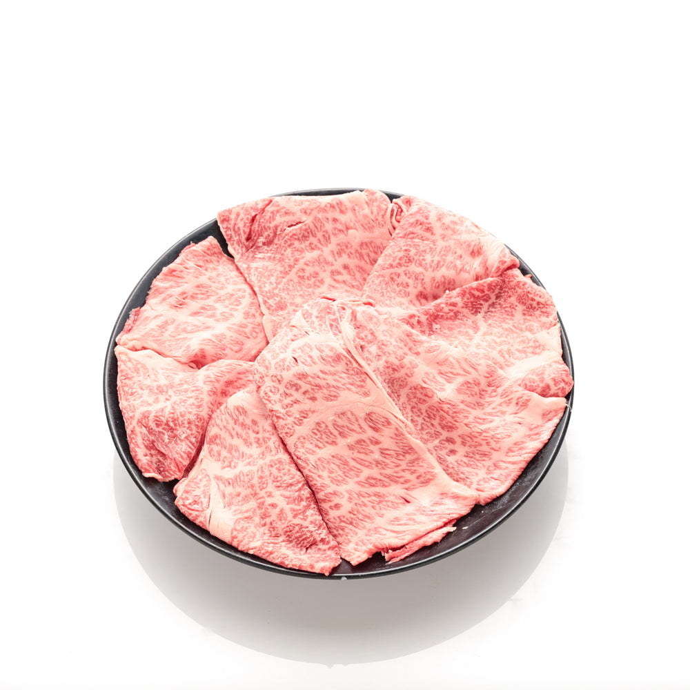 はこだて大沼黒牛　肩ロース すき焼き 500g