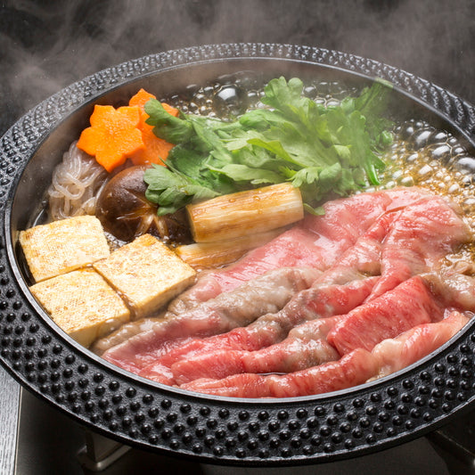 はこだて大沼黒牛　ロース すき焼き 400g