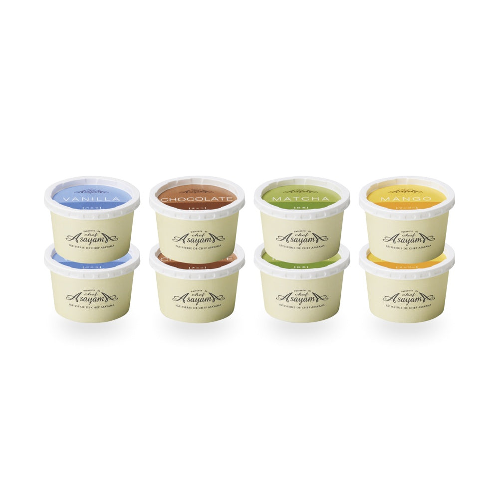 芦屋アサヤマ アイスクリームセット – AOYAMA GIFT SALON The Premium