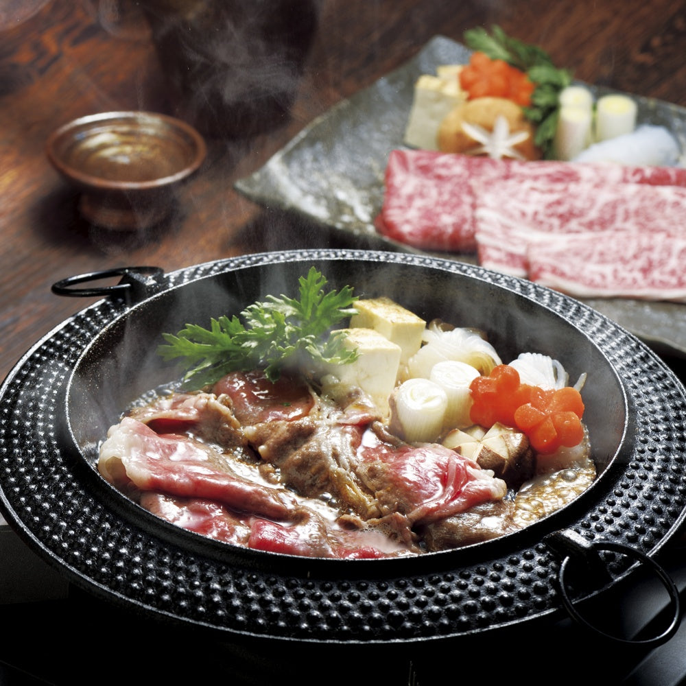 ミヤチク 宮崎牛 すき焼用（バラ160g、モモ160g）