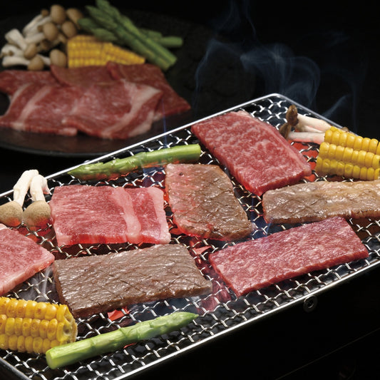 国産黒毛和牛焼肉用（バラ500g、モモ500g）