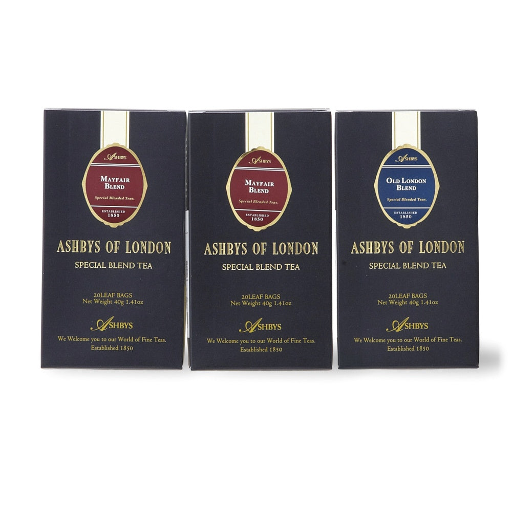 アシュビィズ オブ ロンドン ブレンドティーティーバッグセット（メイフェア×40袋・オールドロンドン×20袋）