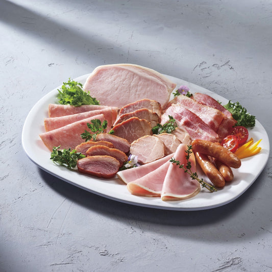 マイスター山野井炭火釜焼き焼豚とバラエティセット