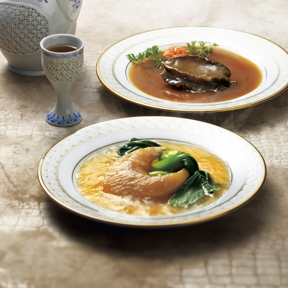 赤坂璃宮あわびとふかひれの姿煮