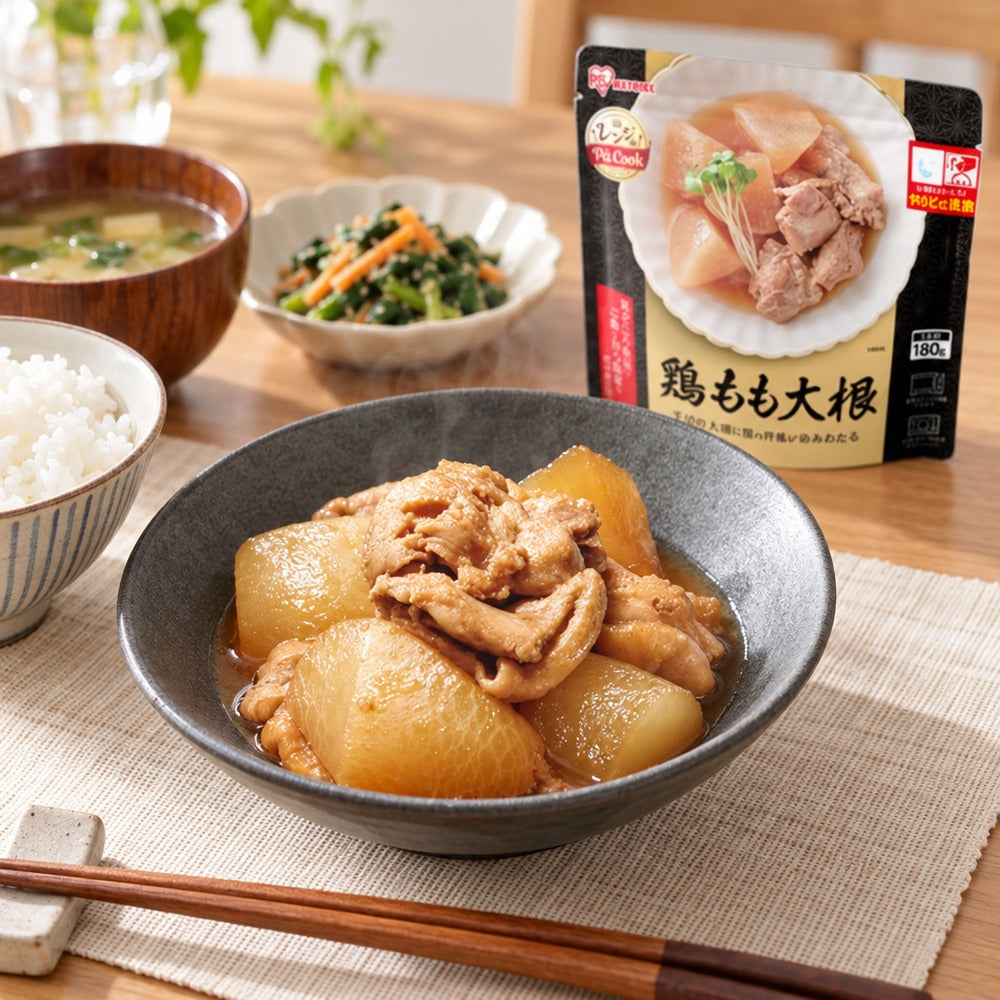 アイリス　レンジアップ鶏もも大根 180g（36個）