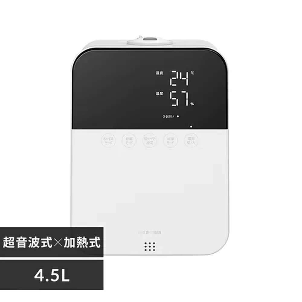 アイリス　ハイブリッド加湿器（ホワイト）