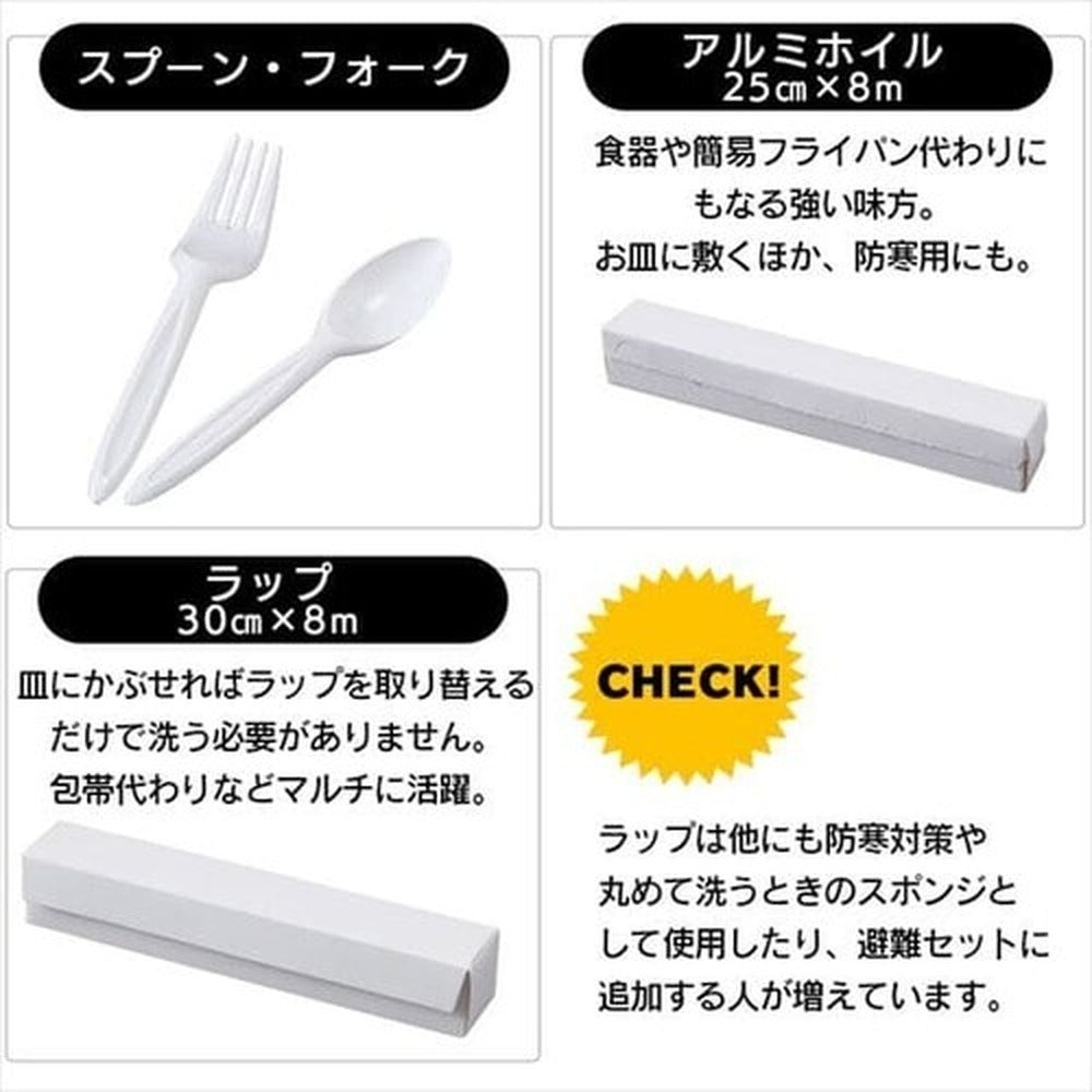 アイリスオーヤマ　防災リュックセット33点（グレー）