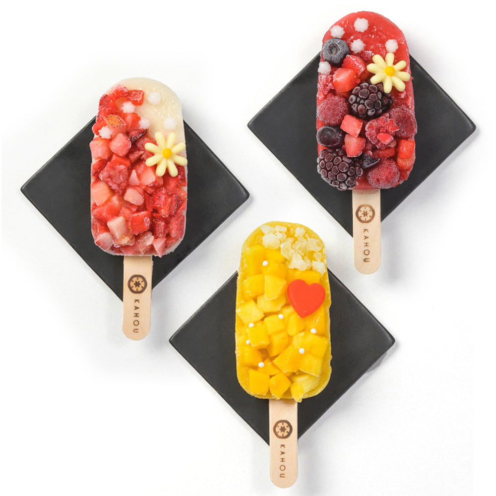 京都　果朋KAHOU　果氷-kaori- 3種食べ比べ（マンゴヤン・ブライアローズ・甘酒）