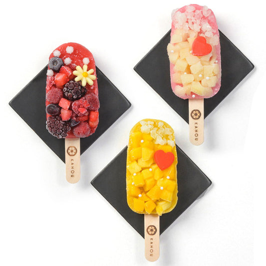 京都　果朋KAHOU　果氷-kaori- 3種食べ比べ（ベリーニ・マンゴヤン・ブライアローズ）