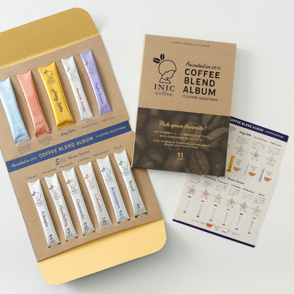 INIC coffee コーヒーブレンドアルバム 11C