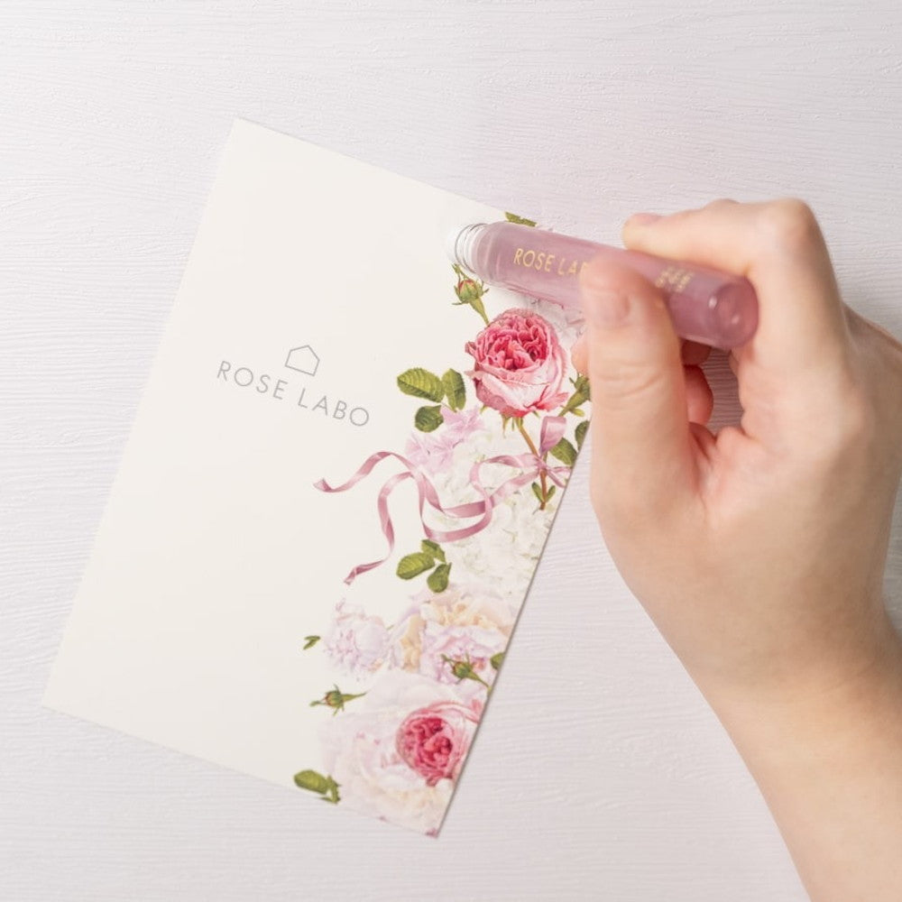 食べられるバラ農園 ROSE LABO 24ROSEローズロールオンパフューム