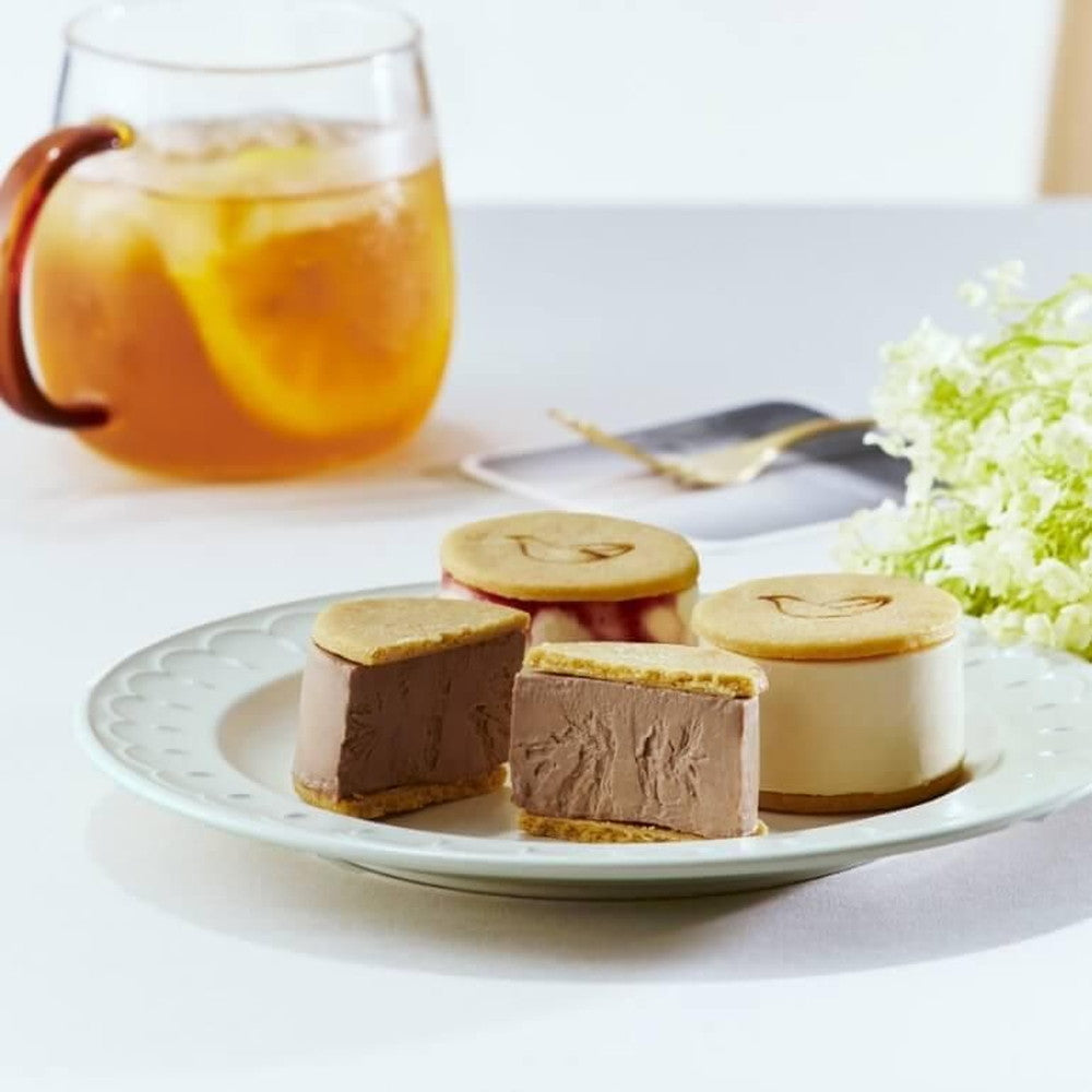 京都チーズケーキ専門店 ソラアオ　アイスチーズケーキサンド 3種計6個【1箱】