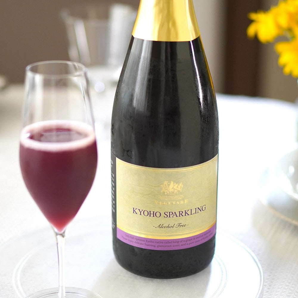 ベジターレ　果汁100%ノンアルコール巨峰スパークリング 720ml(フルボトル)