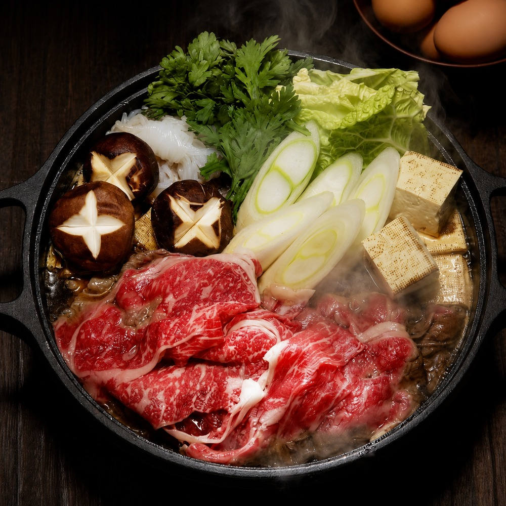 白老牛すき焼きA