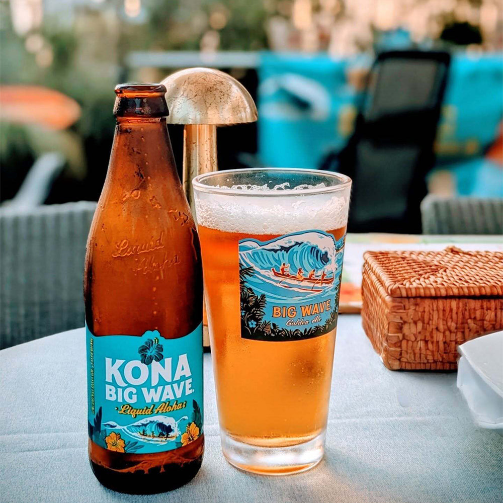 ハワイクラフトビール コナビール ビッグウェーブ ゴールデンエール 瓶355ml(24本)