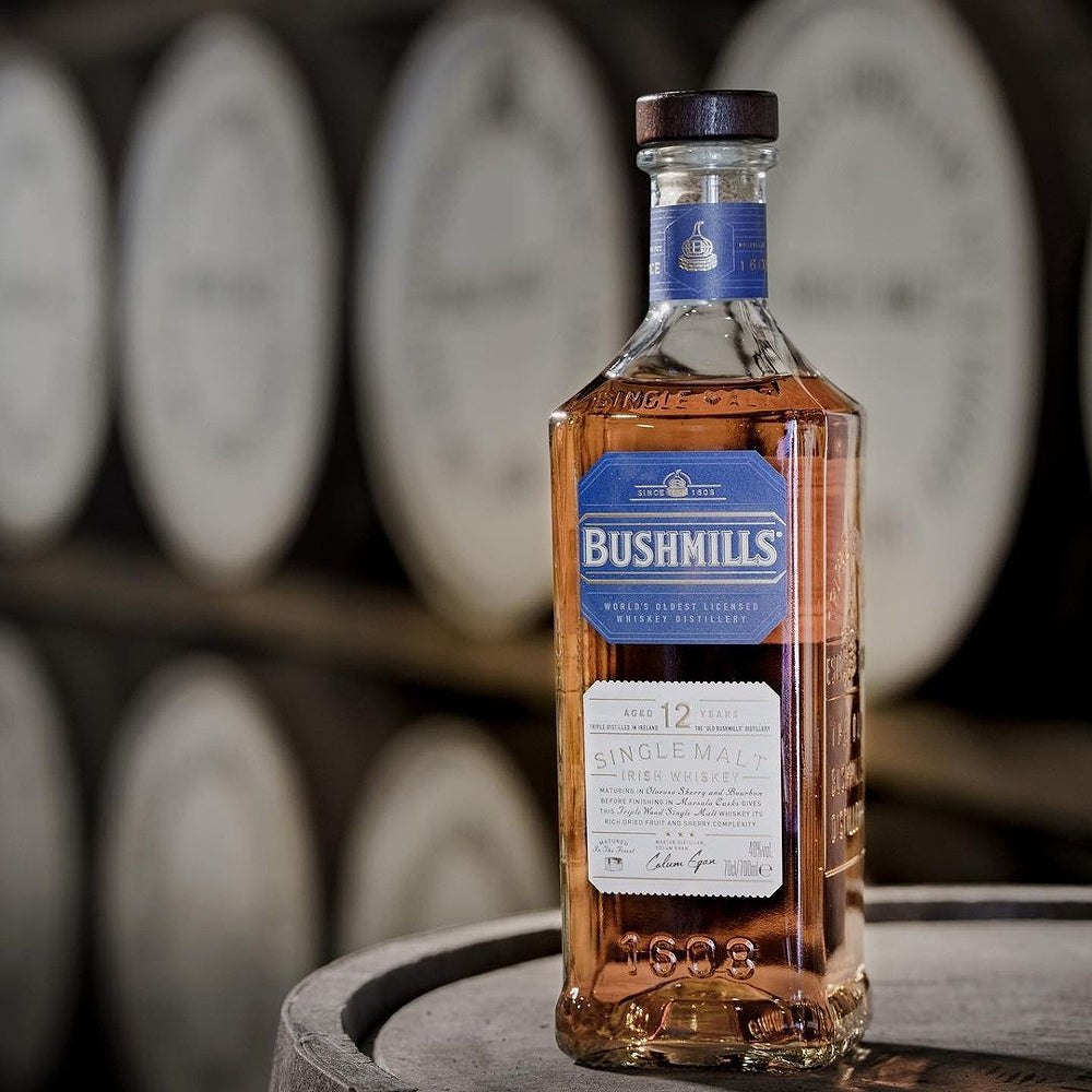 アイリッシュウイスキー BUSHMILLS(ブッシュミルズ)シングルモルト12年 700ml 4本