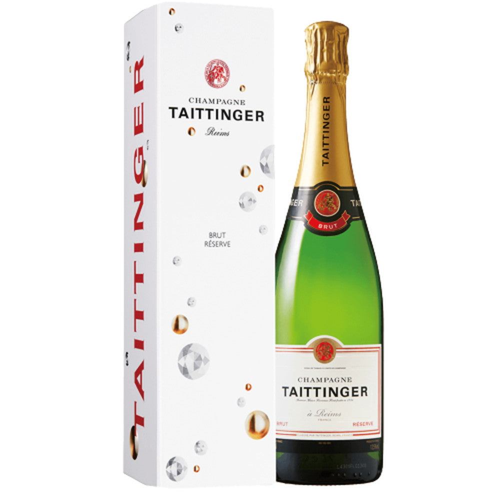 シャンパン Taittinger(テタンジェ)ブリュット レゼルヴ 箱入り 750ml 1本