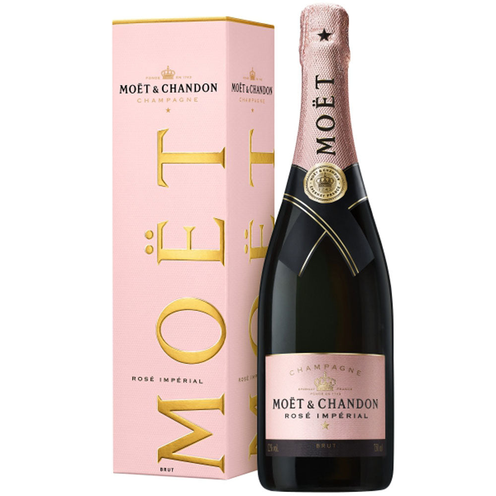 シャンパン Moet&Chandon(モエ・エ・シャンドン)ロゼ アンぺリアル 750ml箱付き 1本