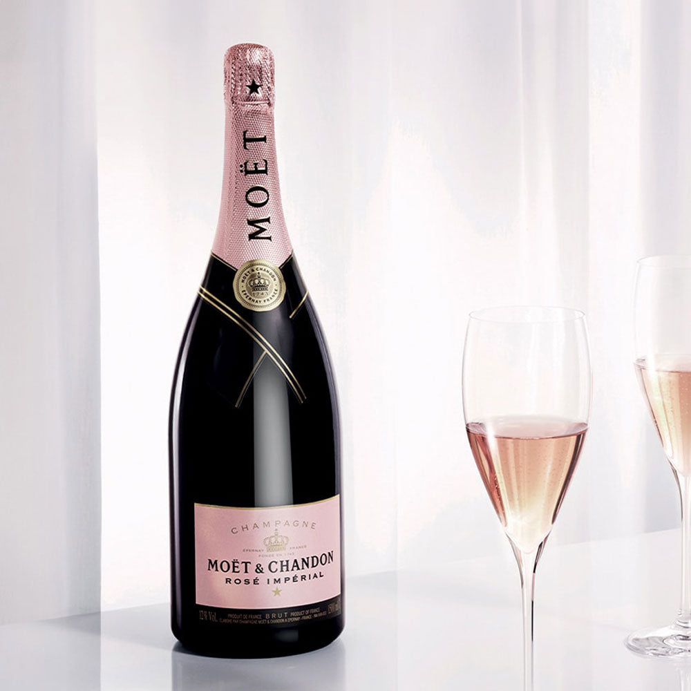 シャンパン Moet&Chandon(モエ・エ・シャンドン)ロゼ アンぺリアル 750ml箱付き 2本