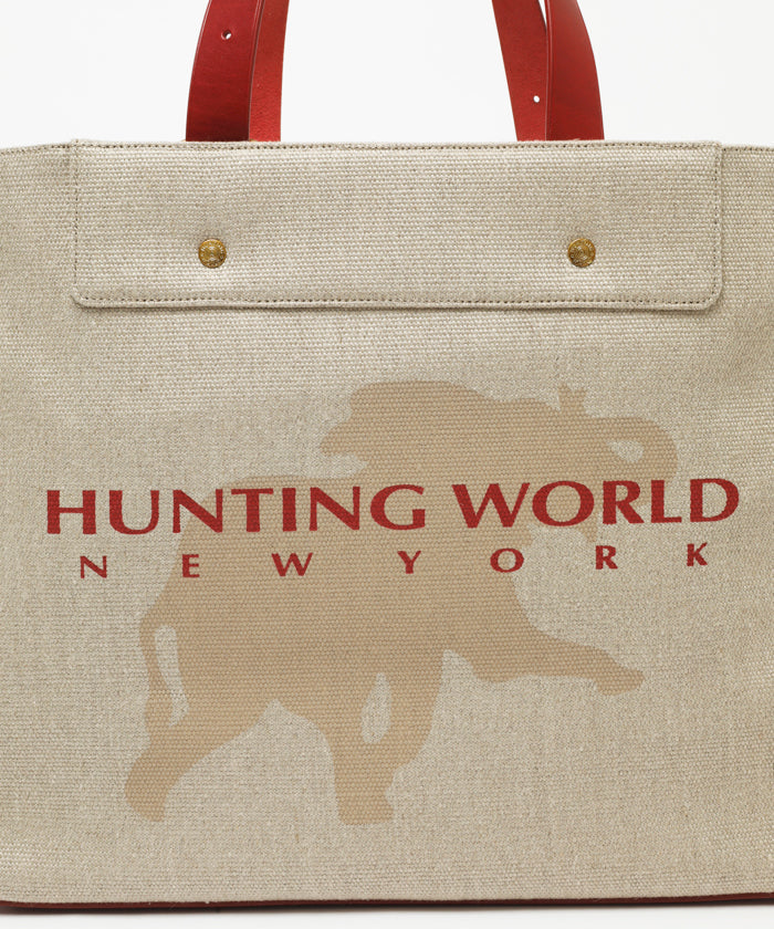 HUNTING WORLD ノマド[トートバッグL 3246NMD]レッド6109152115